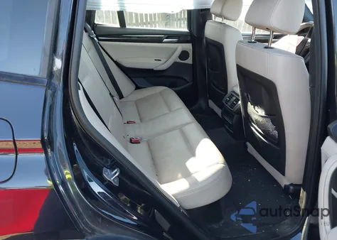 2014 BMW X3 xDrive35I z USA, uszkodzony, nr VIN 5UXWX7C58E0E81999